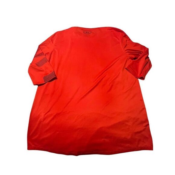 Under Armour Men's XL Red Compression Graphic T-Shirt Short Sleeve - Picture 3 of 7